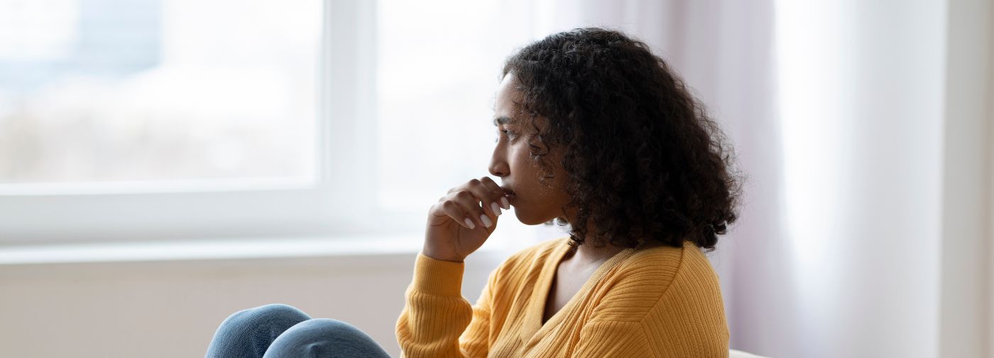 A woman wondering if she has depression at The Counseling Center At Yorktown Heights