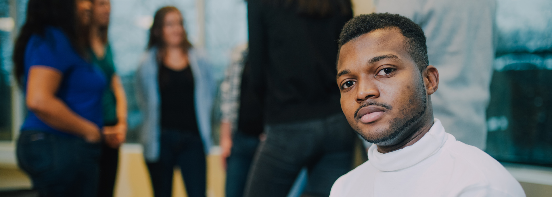 A man after battling depression